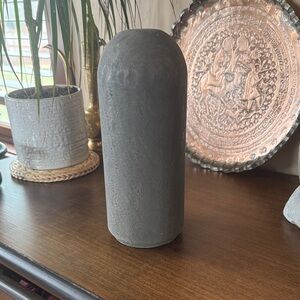 Elegant Slate Gray Wooden Object